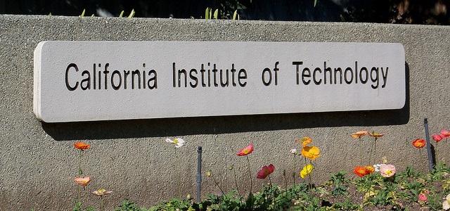Sign: “California Institute of Technology”